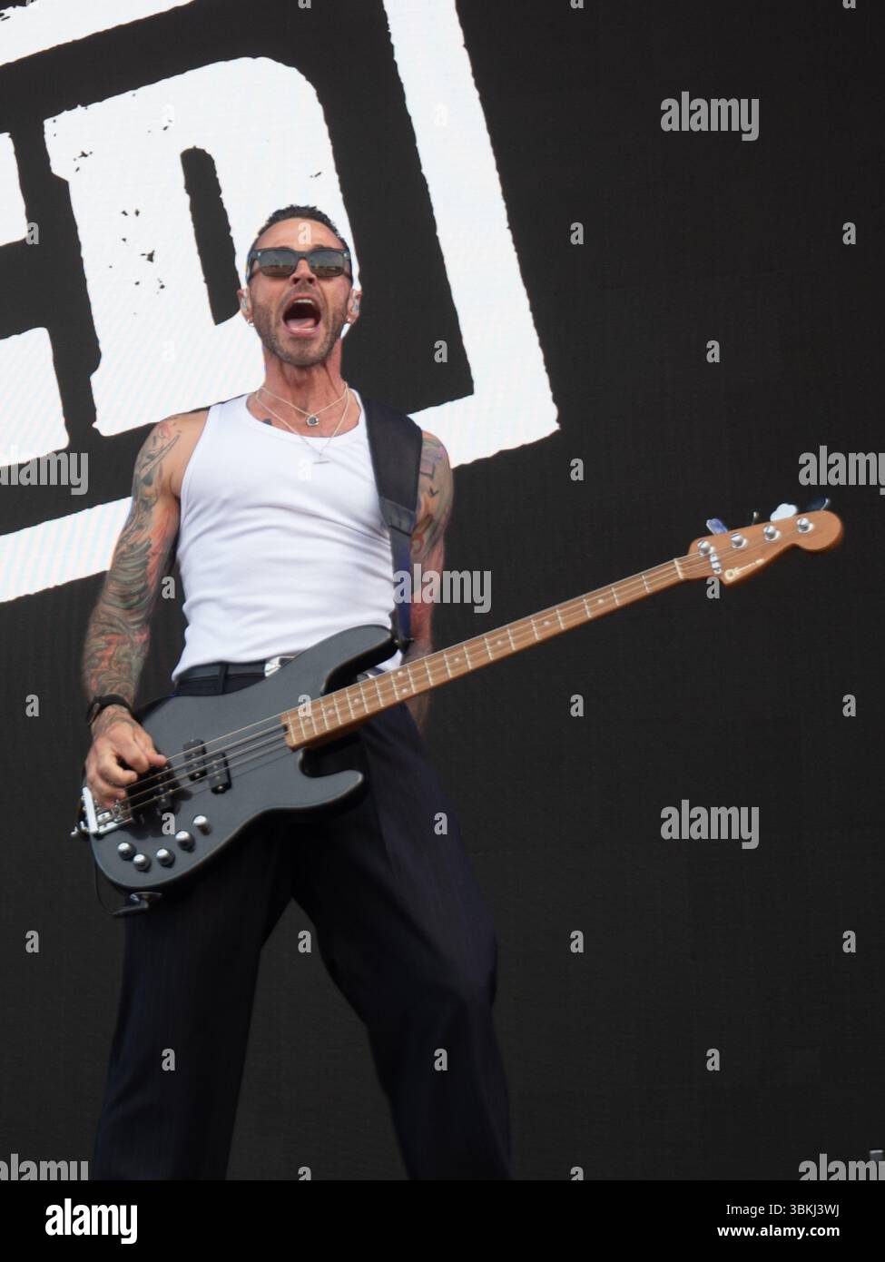Newport, Isle of Wight am Samstag, den 21. Juni 2025, spielte auf der Hauptbühne des Isle of Wight Festivals, Seaclose Park, Newport, Isle of Wight am Samstag, den 21. Juni 2025, Foto von Emma Terracciano Credit: Emma Terracciano/Alamy Live News Stockfoto