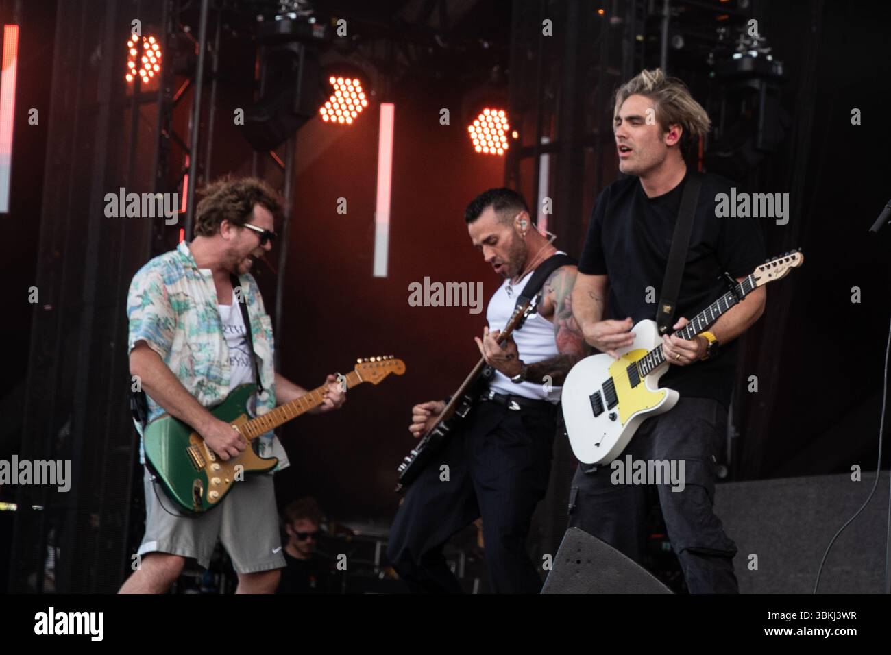 Newport, Isle of Wight am Samstag, den 21. Juni 2025, spielte auf der Hauptbühne des Isle of Wight Festivals, Seaclose Park, Newport, Isle of Wight am Samstag, den 21. Juni 2025, Foto von Emma Terracciano Credit: Emma Terracciano/Alamy Live News Stockfoto