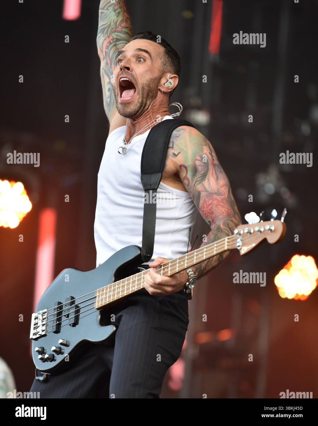Isle of Wight Festival, Großbritannien. Juni 2025. Auf dem Isle of Wight Festival, Credit: Graham Tarrant/Alamy Live News Stockfoto