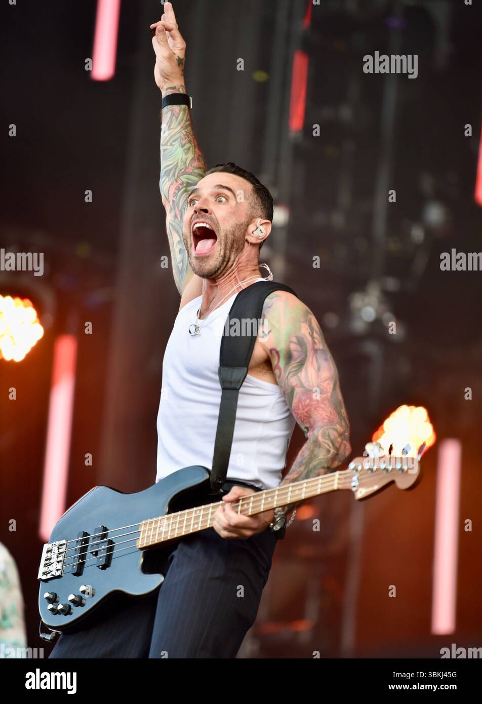 Isle of Wight Festival, Großbritannien. Juni 2025. Auf dem Isle of Wight Festival, Credit: Graham Tarrant/Alamy Live News Stockfoto