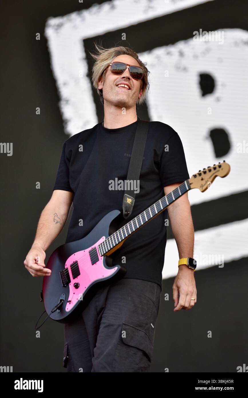 Isle of Wight Festival, Großbritannien. Juni 2025. Auf dem Isle of Wight Festival, Credit: Graham Tarrant/Alamy Live News Stockfoto