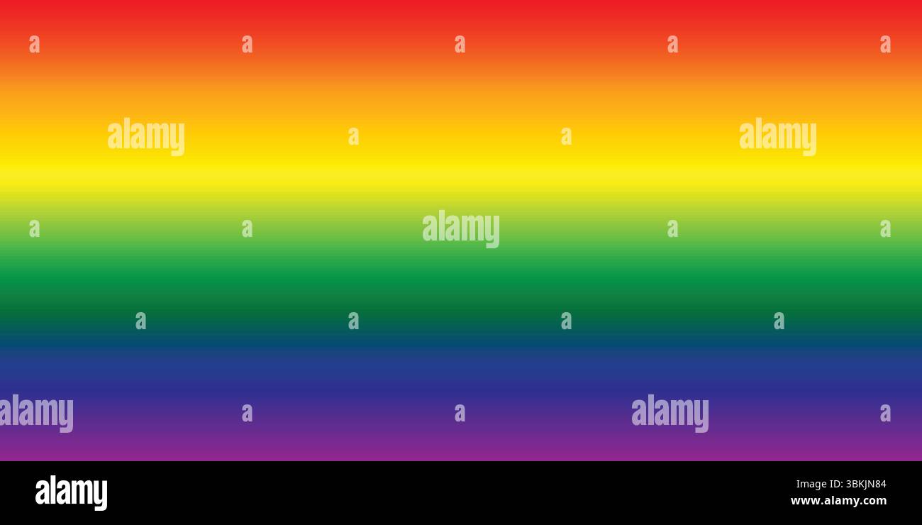 Stolz auf die Tapete mit den Farben der minimalistischen LGBTQ-Flagge. Gestreifter Hintergrund auf der LGBT Gay Pride Tapete Stock Vektor