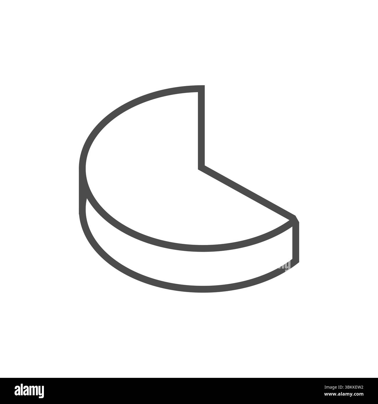 Zusammengesetztes Bild aus Kreisdiagramm Stockfoto