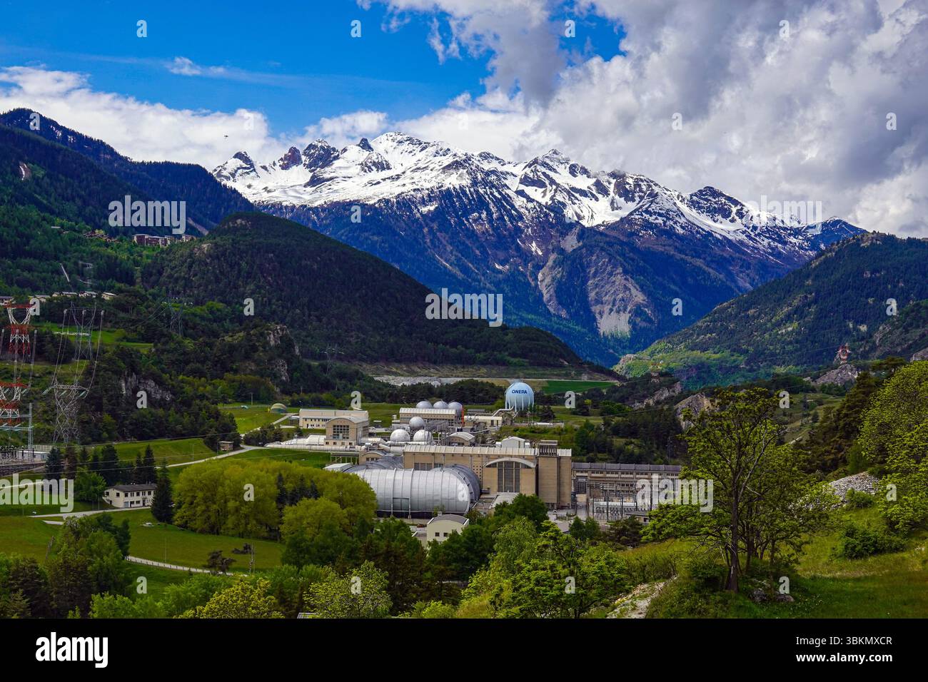 Das Gebiet um Maurienne, das südliche Ende der Alpen, Frankreich Stockfoto