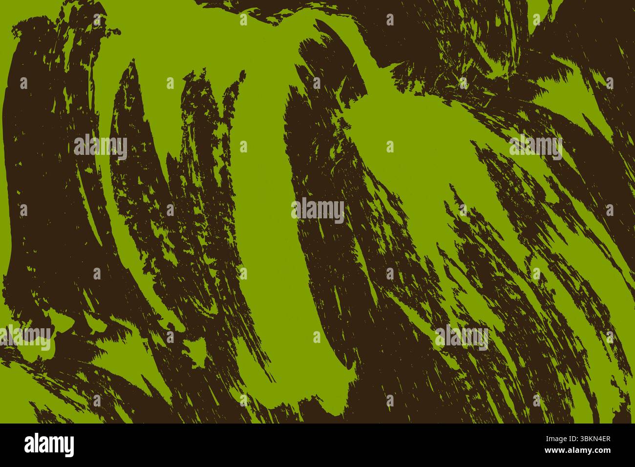 Schmutzige Textur handbemalt. Retro-Design mit Pinselstrich mit beschädigter Kante. Farbenfroher Hintergrund. Stock Vektor