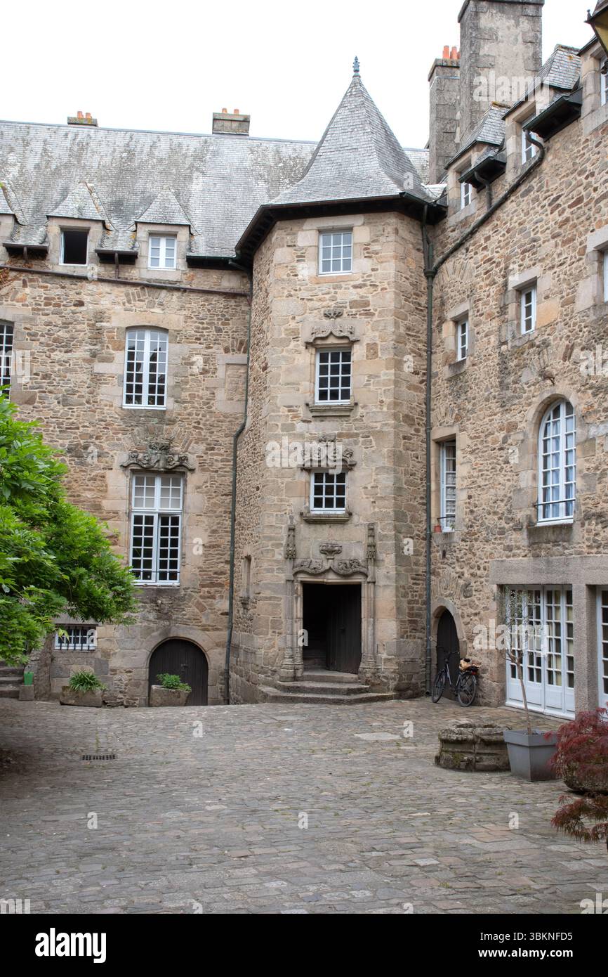 Le Hôtel Beaumanoir, 16. Jahrhundert, heute ein Hotel Stockfoto