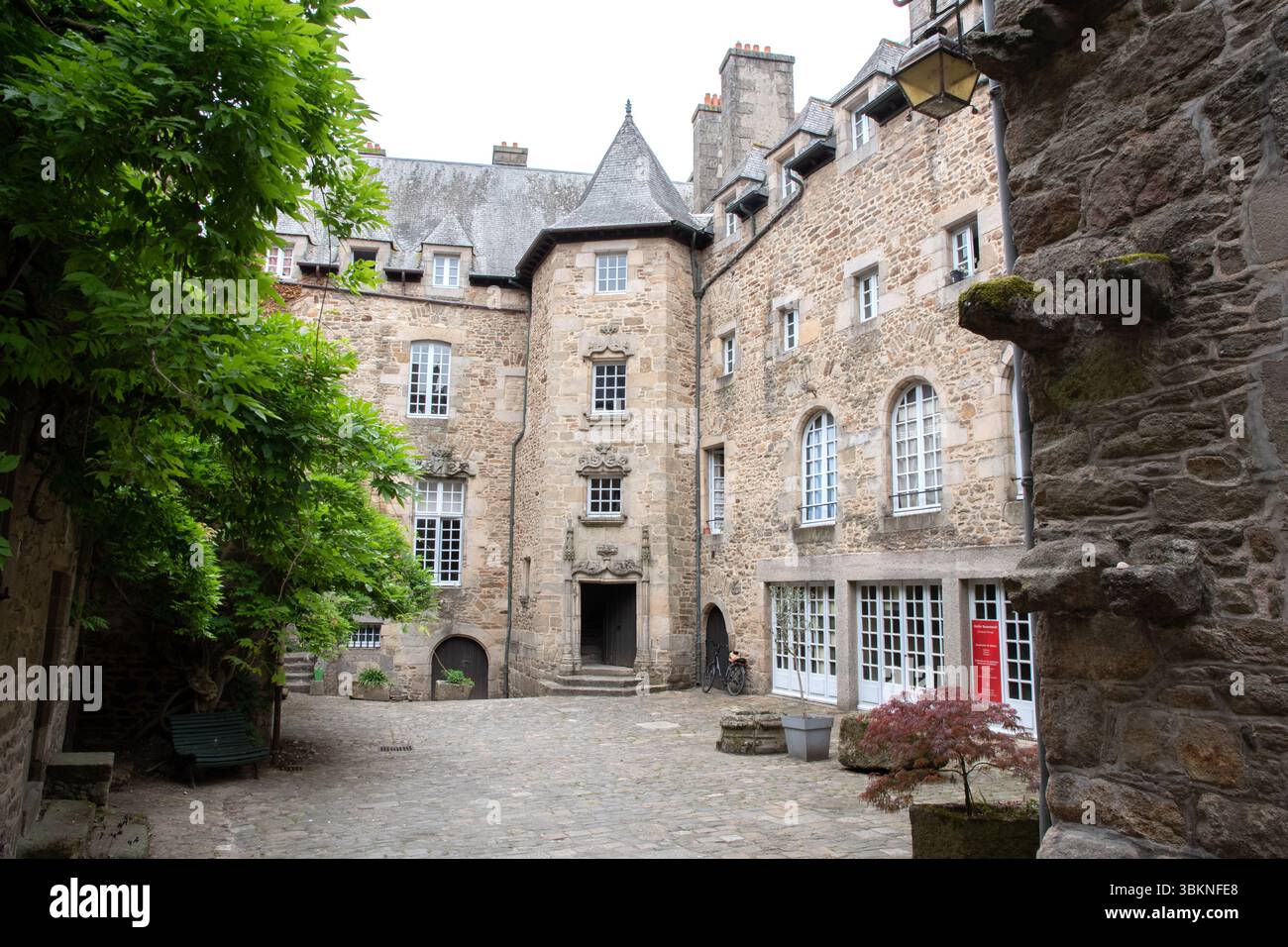 Le Hôtel Beaumanoir, 16. Jahrhundert, heute ein Hotel Stockfoto