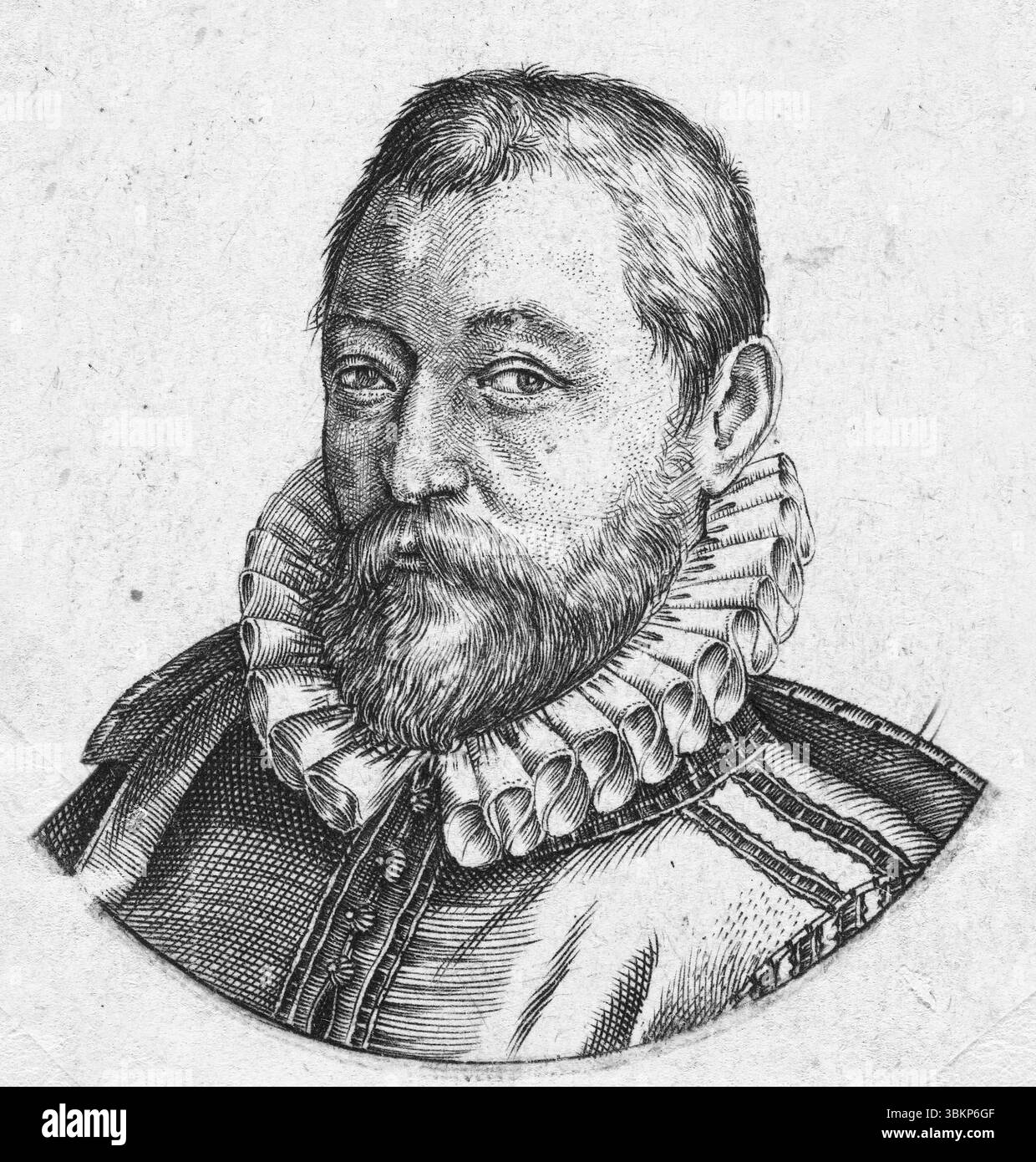 Abraham Ortelius, Kartograf Stockfoto