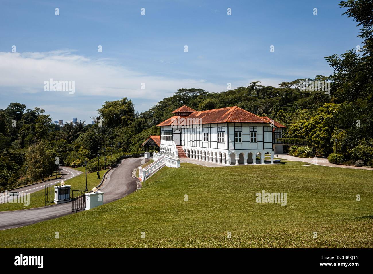 Atbara House at Gallop Extension of the Singapore Botanical Gardens Stockfoto