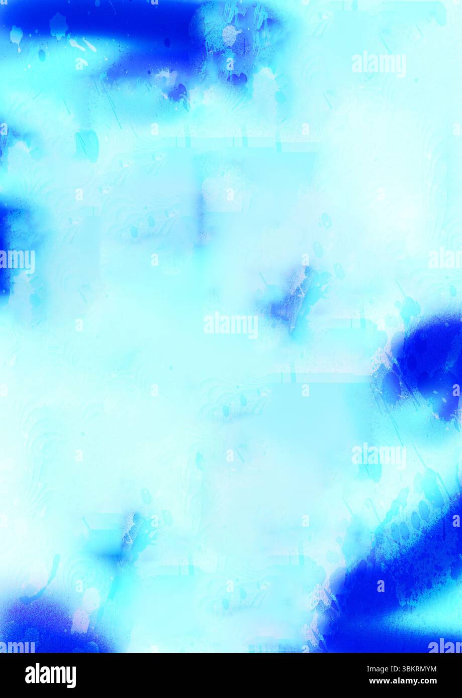 Farbmischung, Nahaufnahme Stockfoto