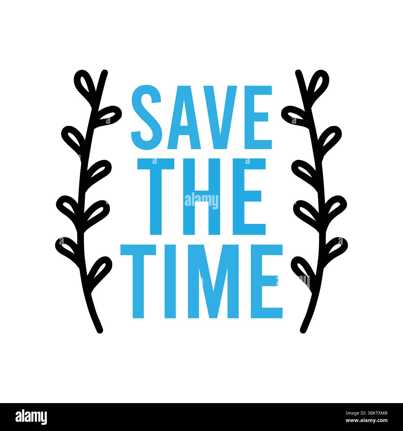 Sparen Sie Zeit Stock Vektor