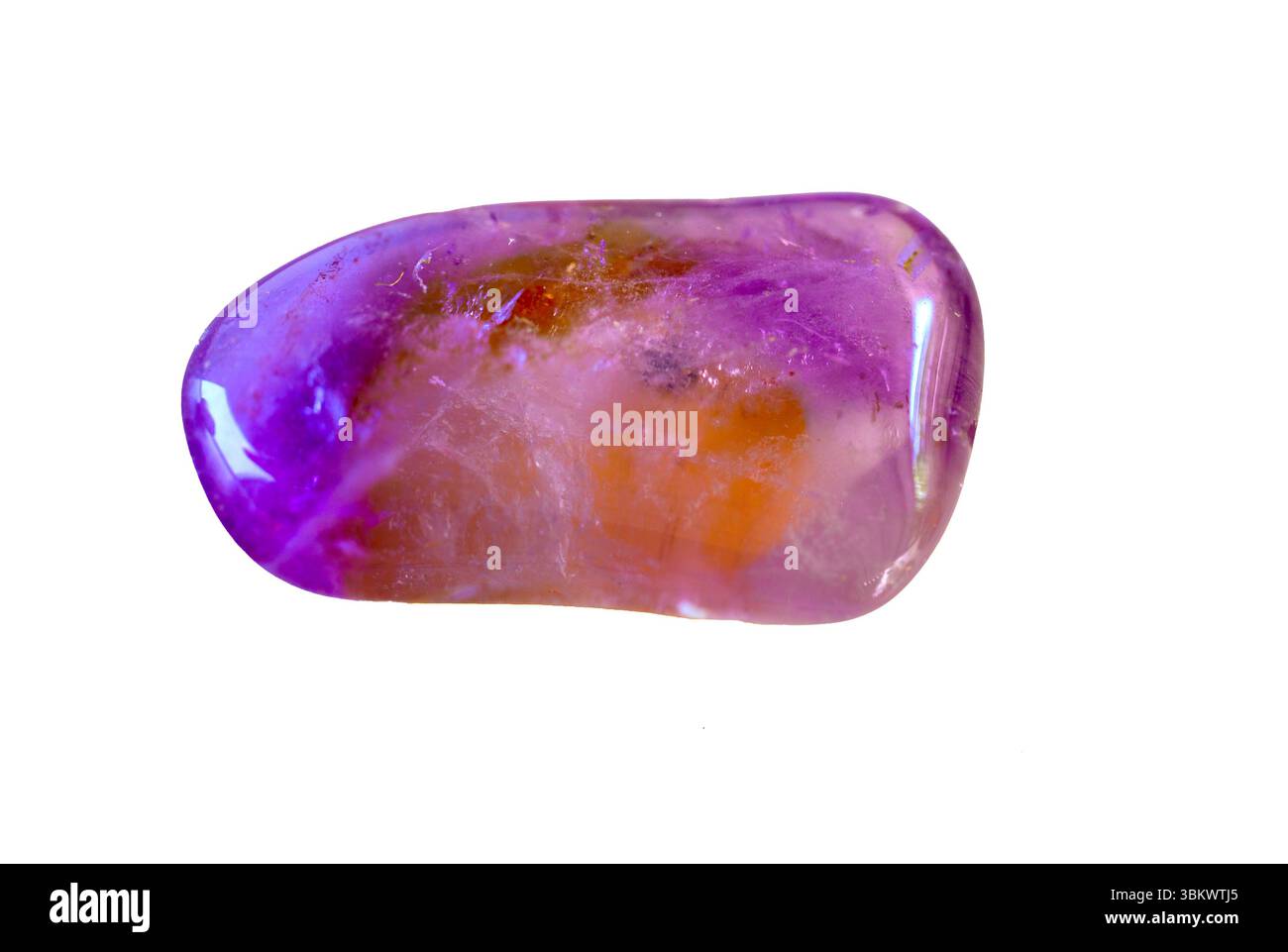 Phantom Amethyst aus Namibia Stockfoto