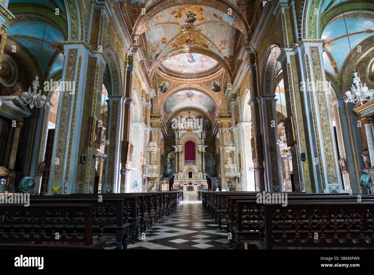 Kuba, Havanna. Kirche La Merced. (Nur Für Redaktionelle Zwecke) Stockfoto