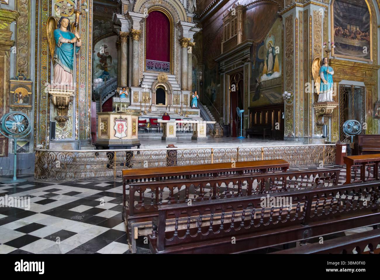 Kuba, Havanna. Kirche La Merced. (Nur Für Redaktionelle Zwecke) Stockfoto