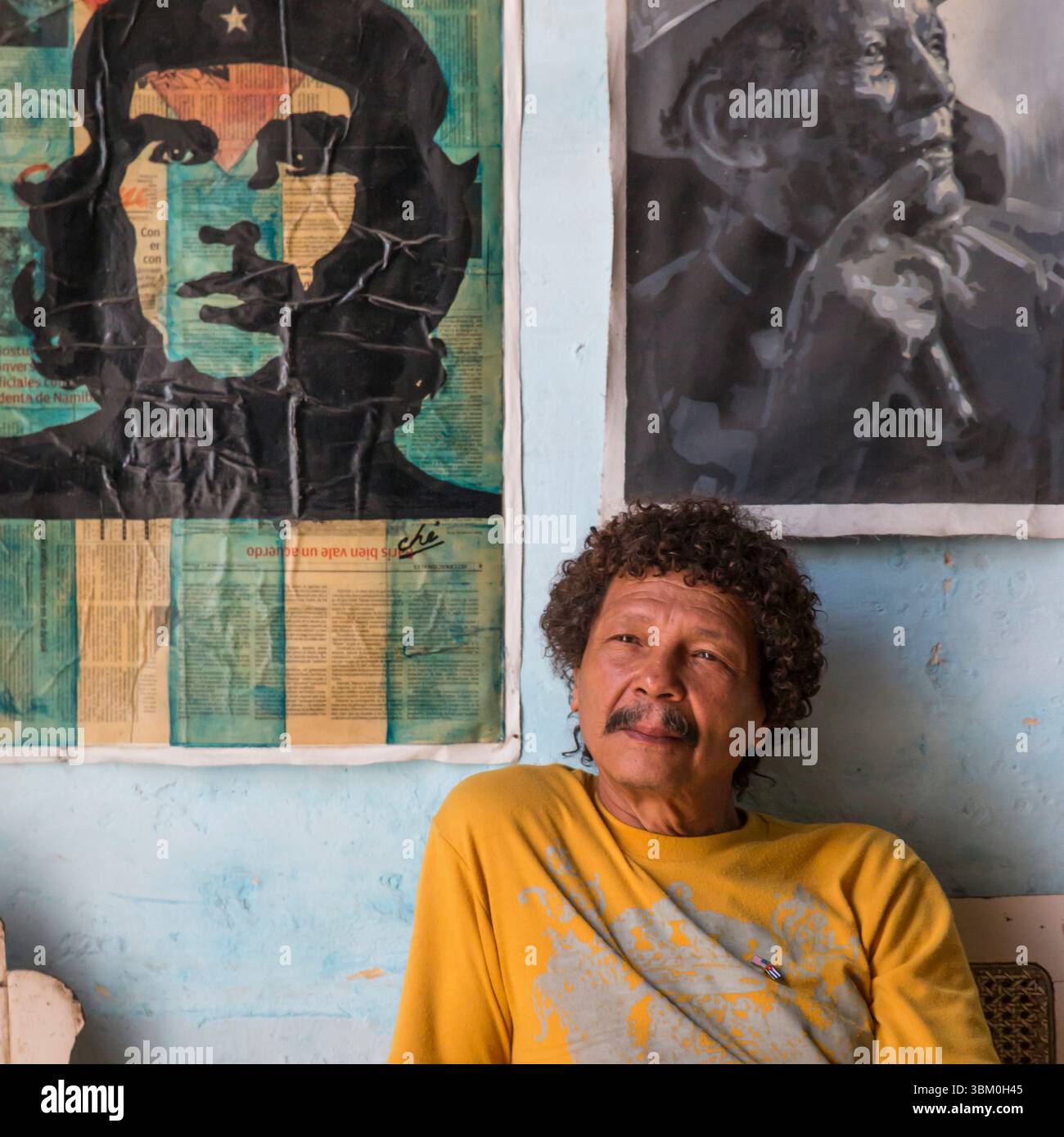 Havanna. Porträt eines älteren Mannes. (Nur Für Redaktionelle Zwecke) Stockfoto