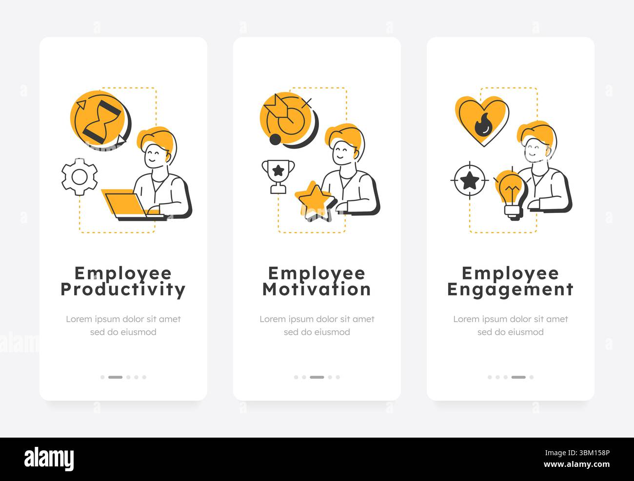 Vorteile für die Online-Integration mobiler Apps Stock Vektor