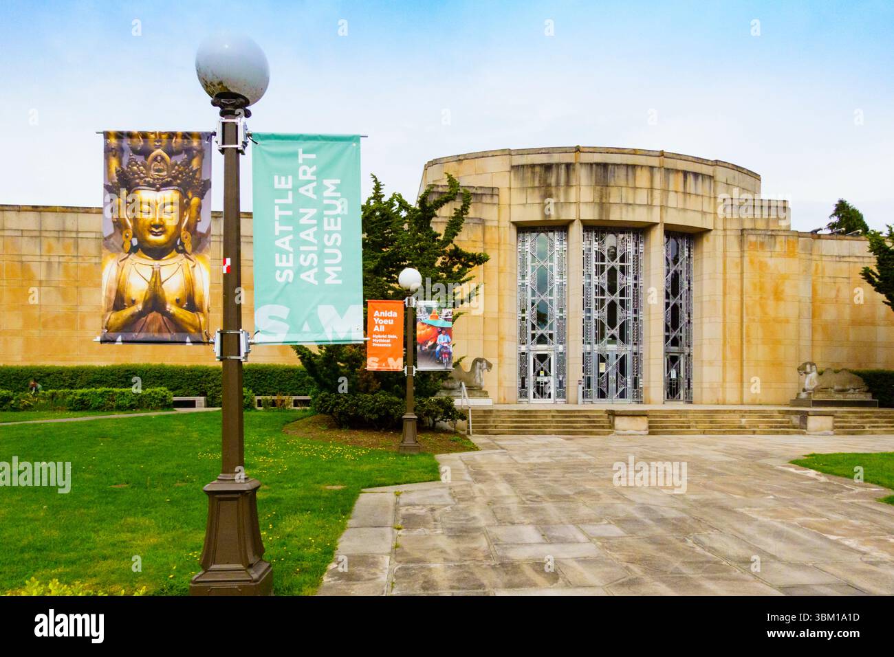 Seattle Asian Art Museum, Volunteer Park Seattle, Washington State, USA. (Nur Für Redaktionelle Zwecke) Stockfoto