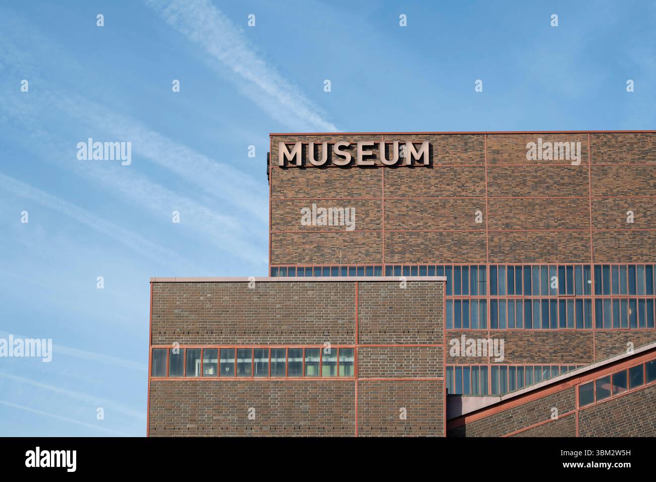 Museum in der Zeche Zollverein, Essen Stockfoto