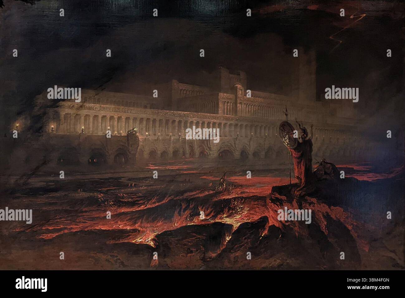 Le Pandemonium - John Martin Stockfoto