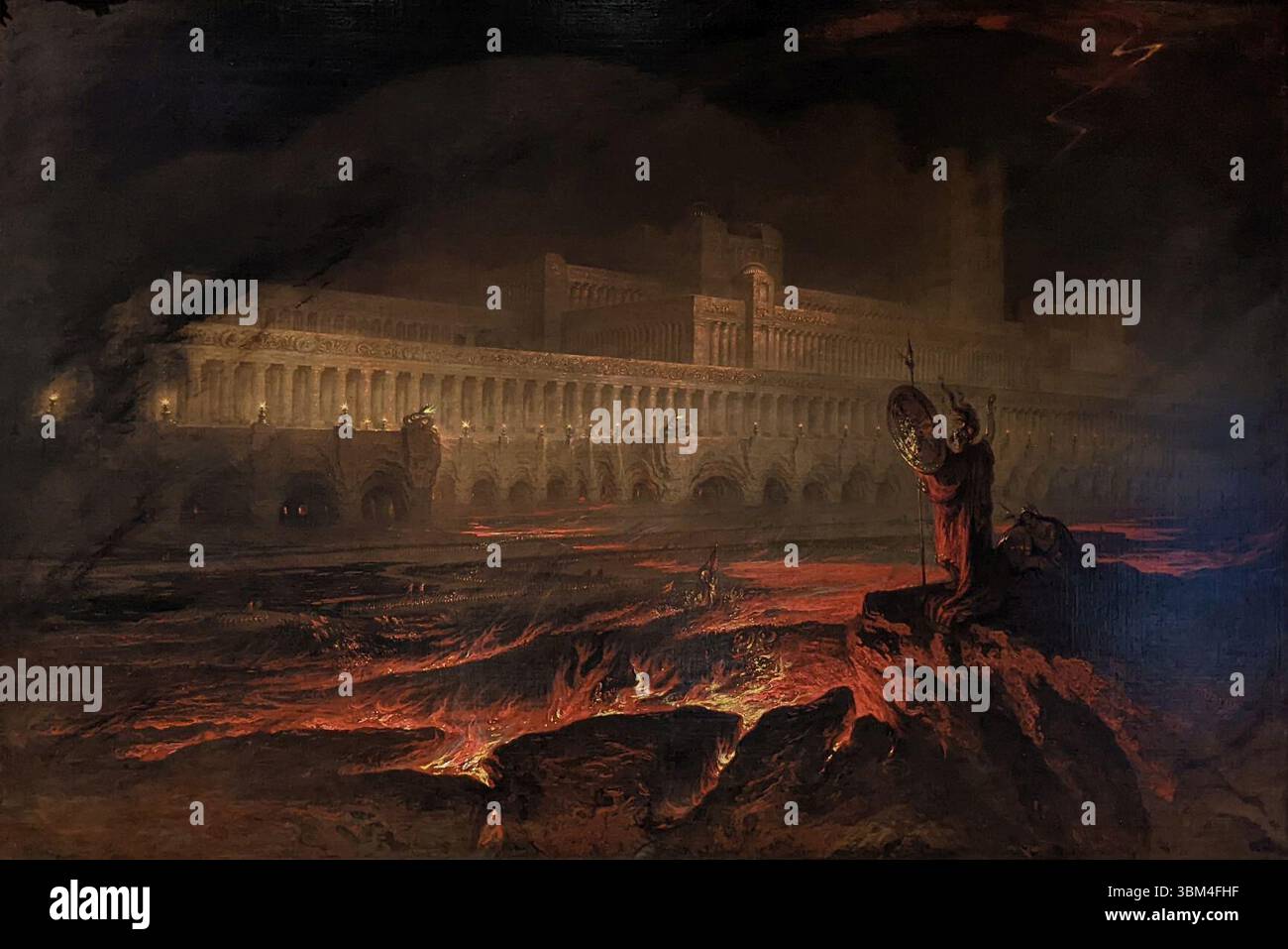 Le Pandemonium - John Martin Stockfoto