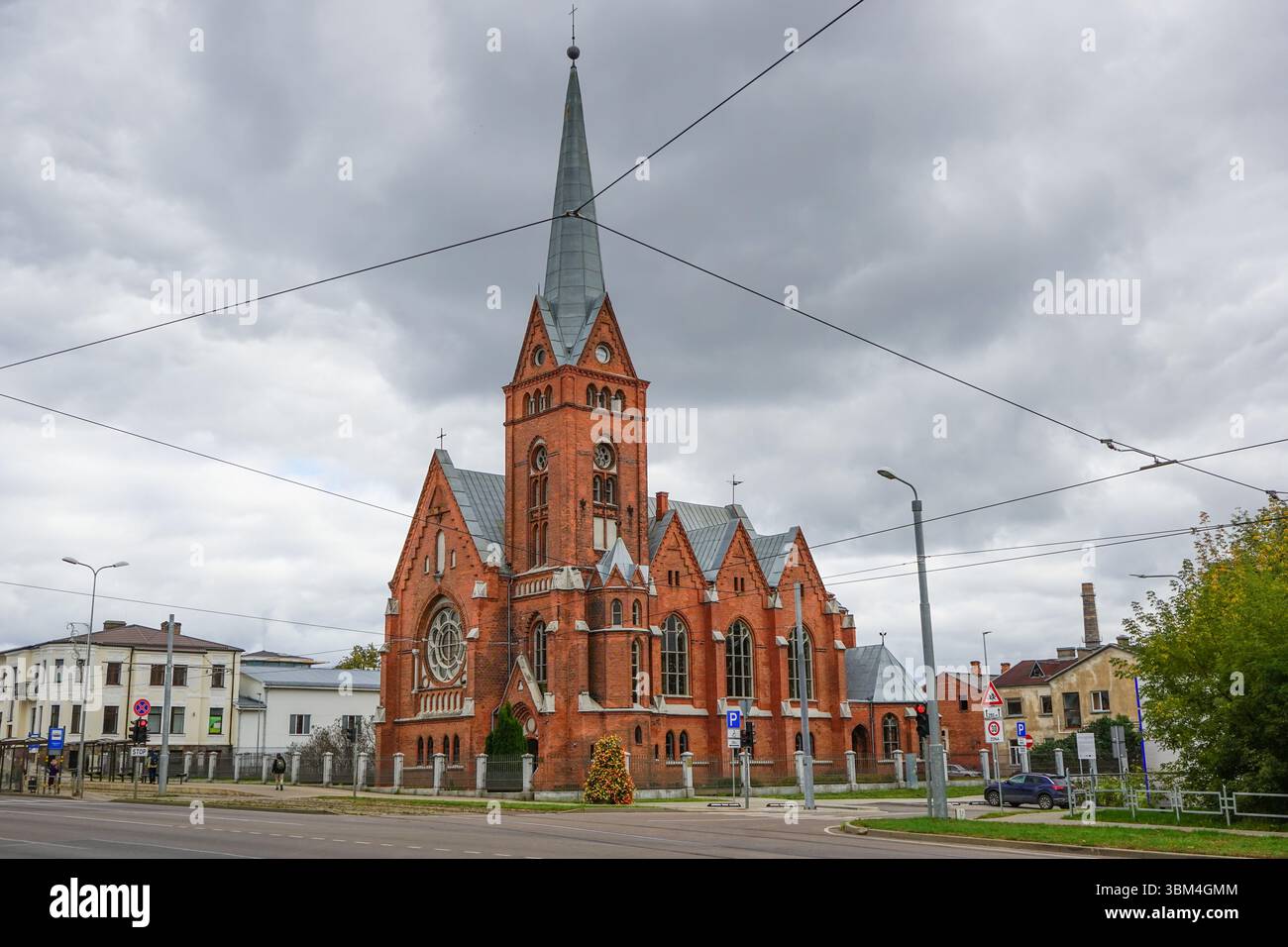 Daugavpils-Martin-Luther-Kathedrale, Lettland Stockfoto