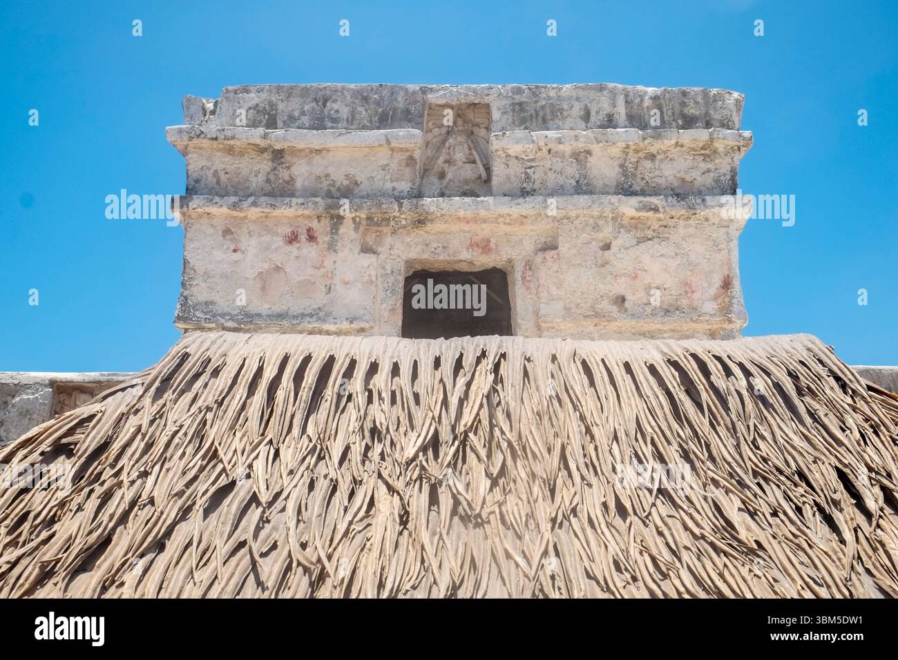Tulum, Mexiko. Maya-Ruinen und Tempel Stockfoto
