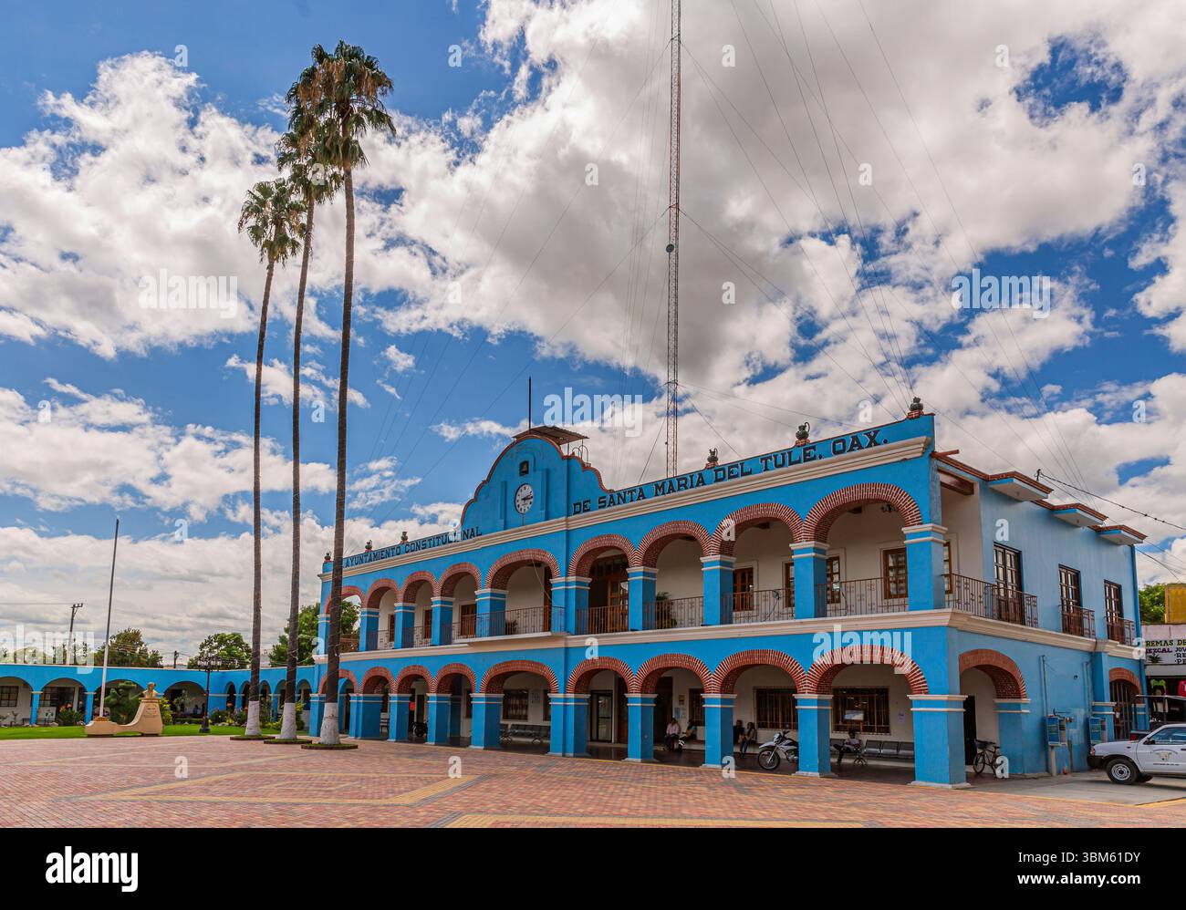 Santa María del Tule, Oaxaca, Mexiko. Stockfoto