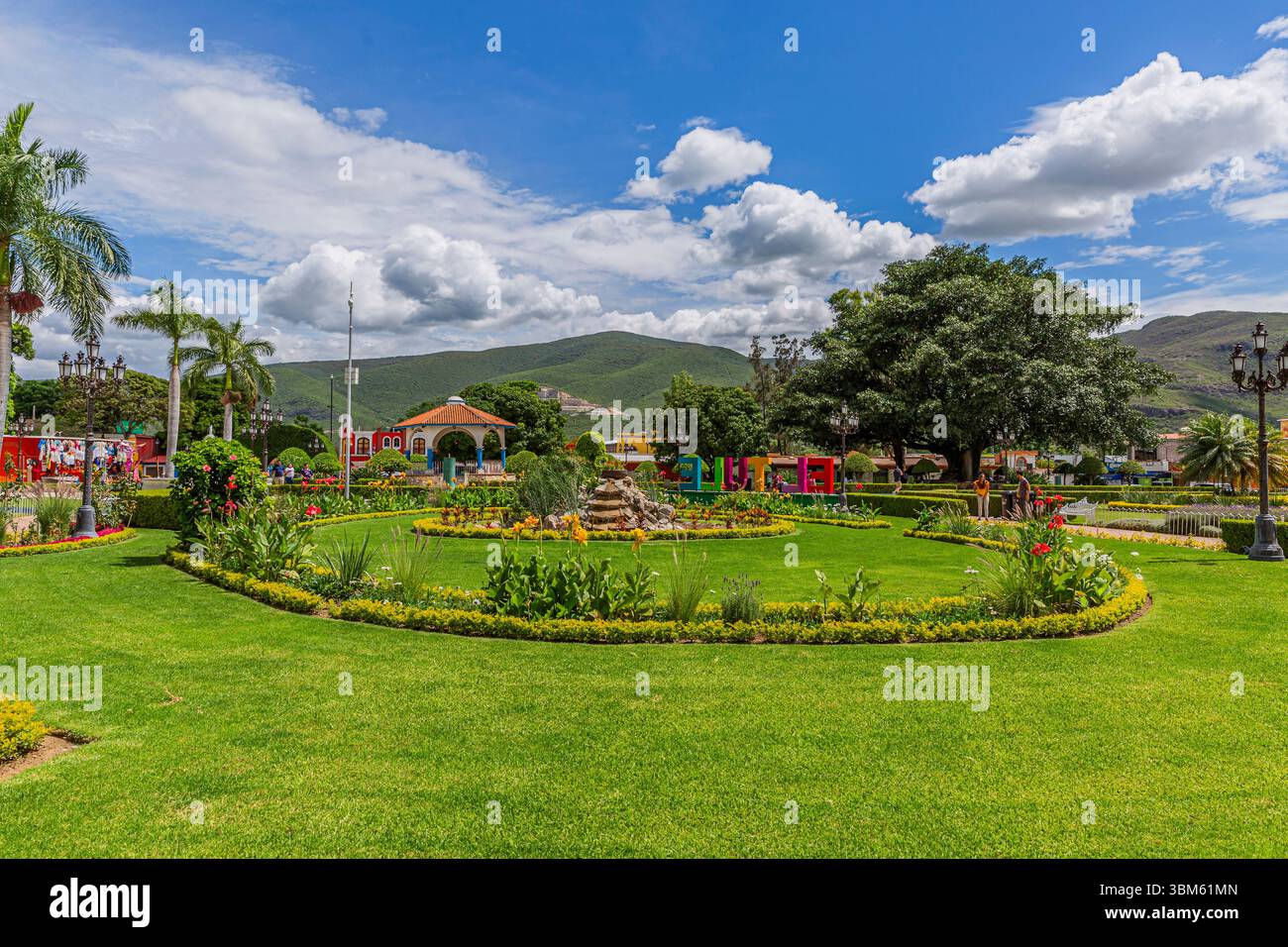 Santa María del Tule, Oaxaca, Mexiko. Stockfoto