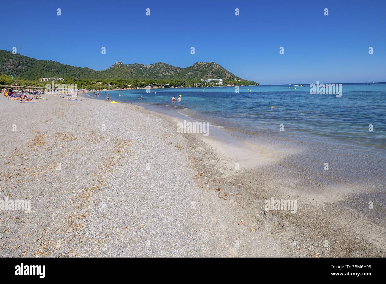 Es Ribell Beach, Cala sa Marjal, Costa de los Pinos, Son Servera, Mallorca, Balearen, Spanien, Europa Stockfoto