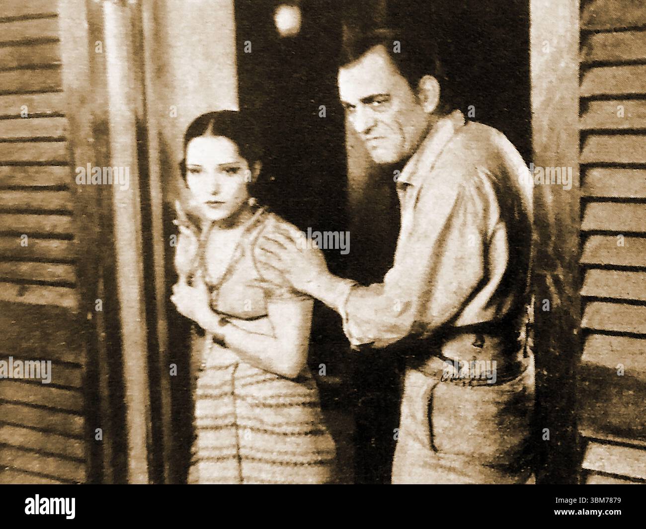 FILM - FILME - KINO - GESCHICHTE - Eine Szene aus OST IST OST (1929) mit Lupe Velez & Lon Chaney. Stockfoto