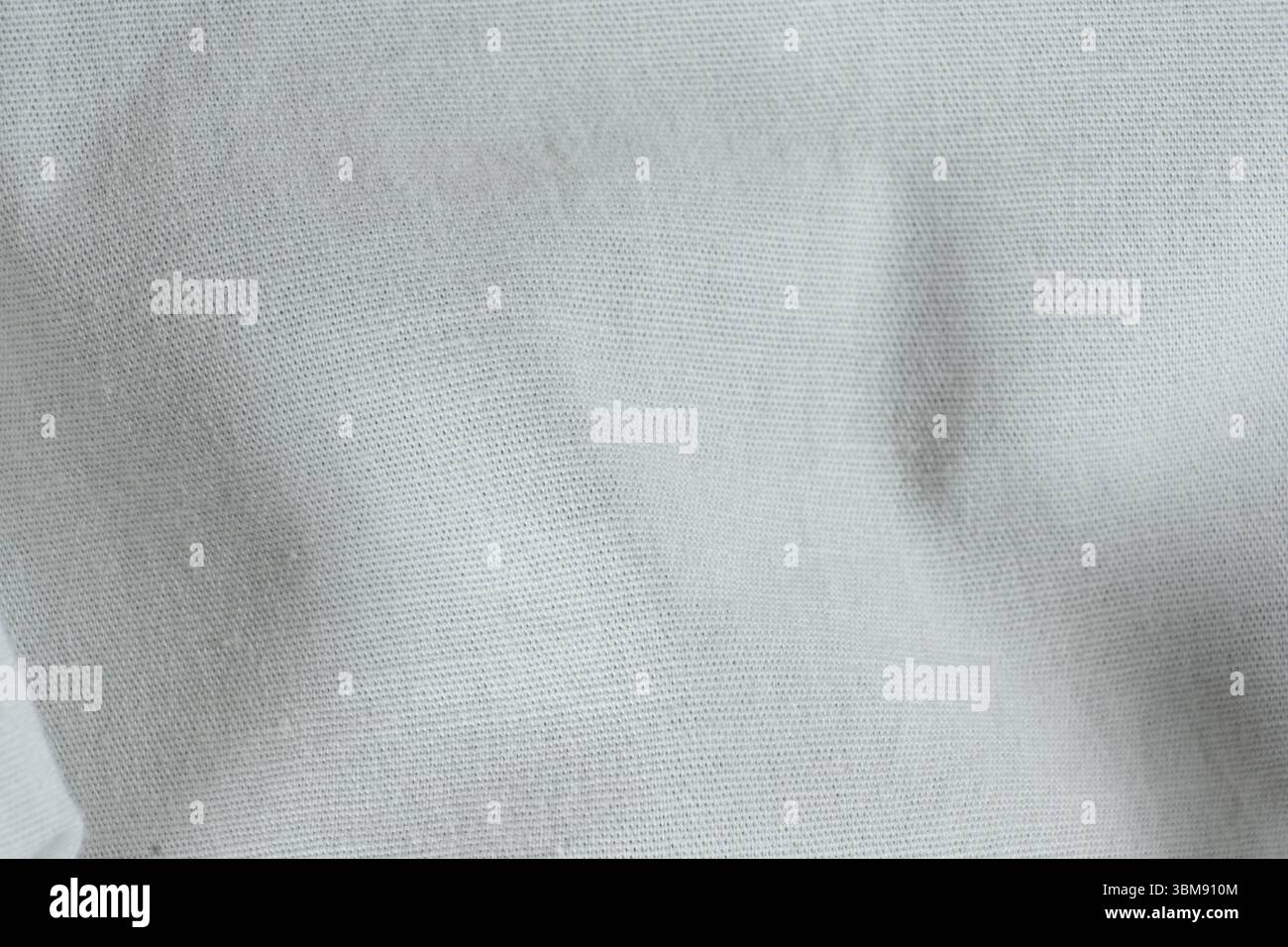 Makrotextur von Baumwolle und Lycra. Stockfoto