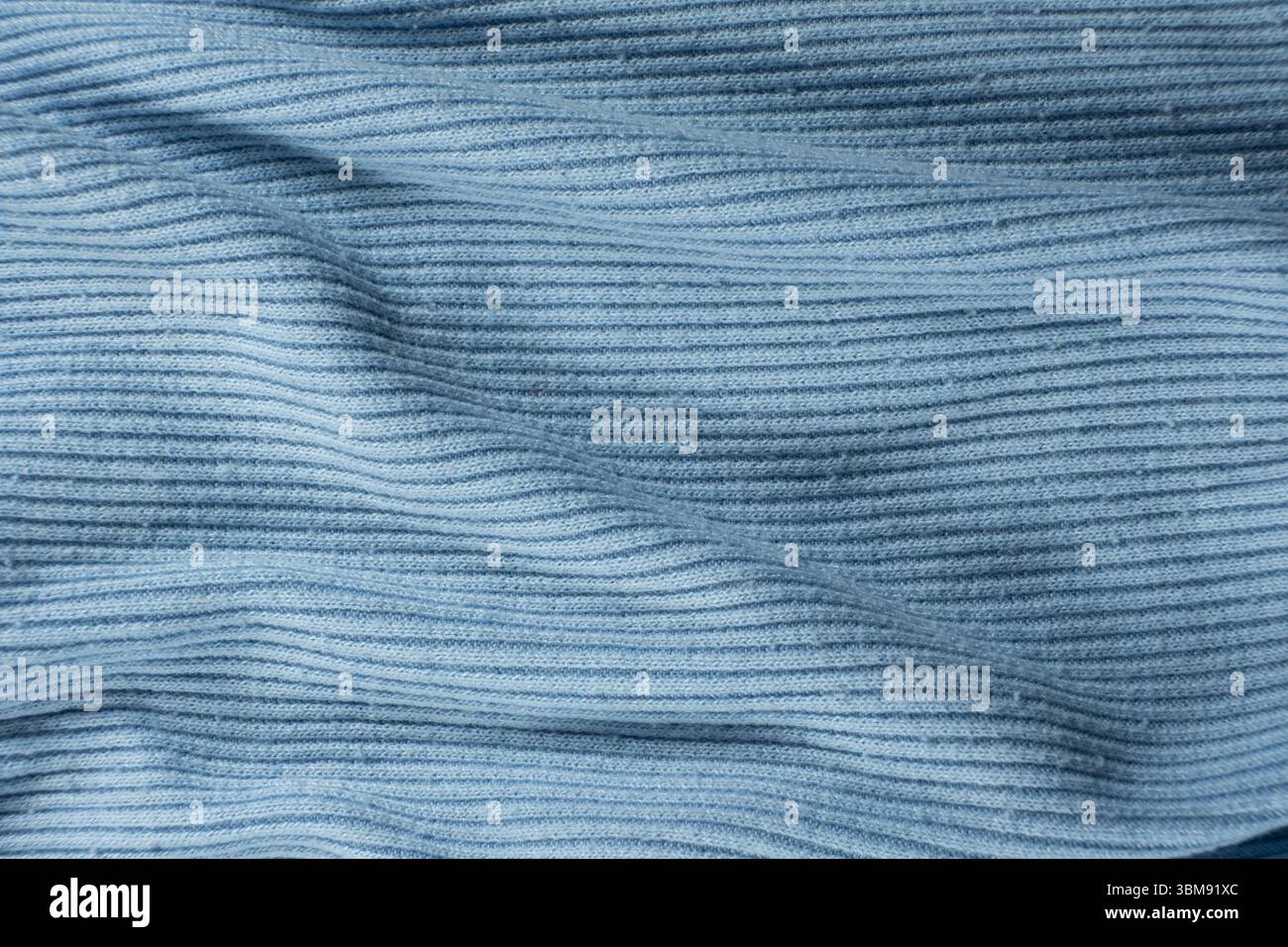 Hochwertiges Baumwoll-Elasthan-Material, viel Pilling auf der Oberfläche Stockfoto