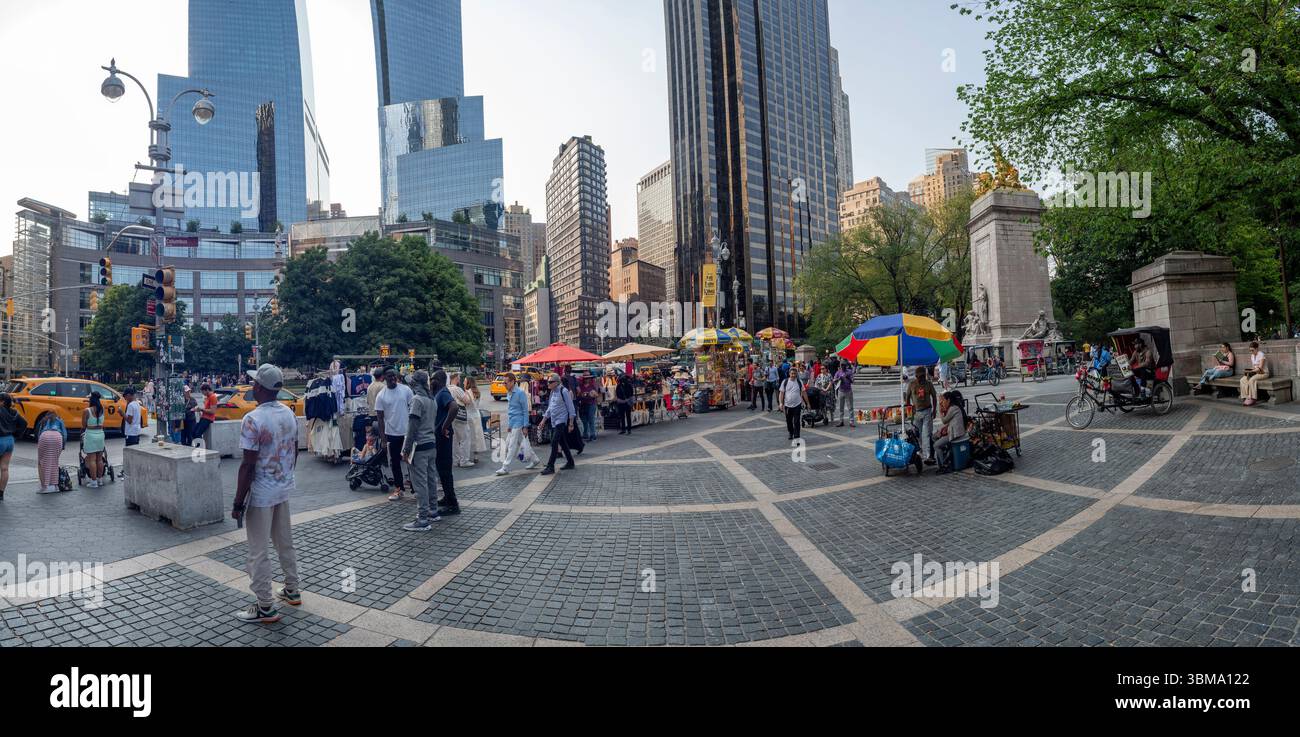 Columbus Circle Stockfoto