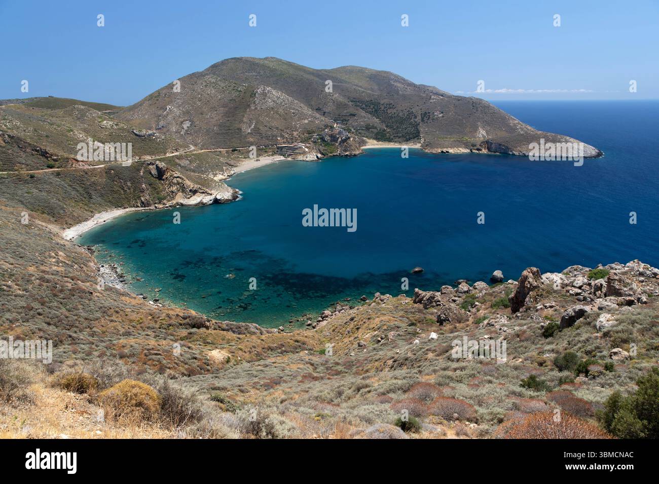 Marmari Beach, East Mani, Peloponnes, Griechenland, Europa Stockfoto