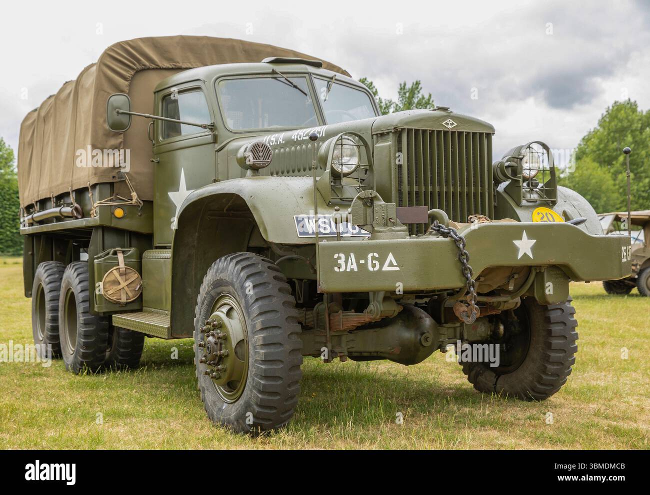 Kriegszeit im Vale Stockfoto