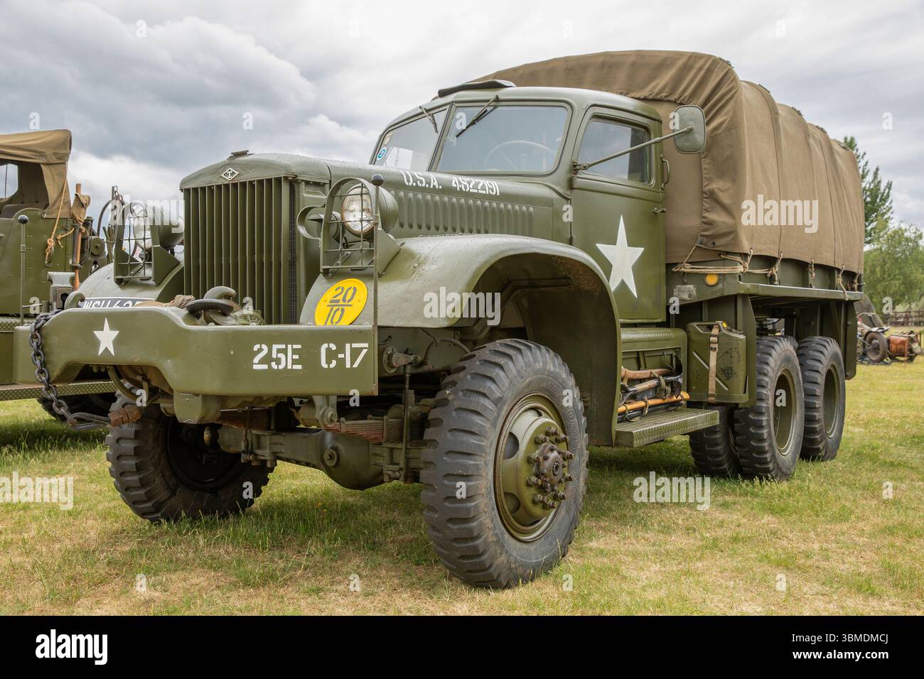 Kriegszeit im Vale Stockfoto
