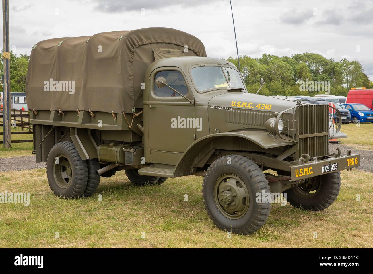 Kriegszeit im Vale Stockfoto
