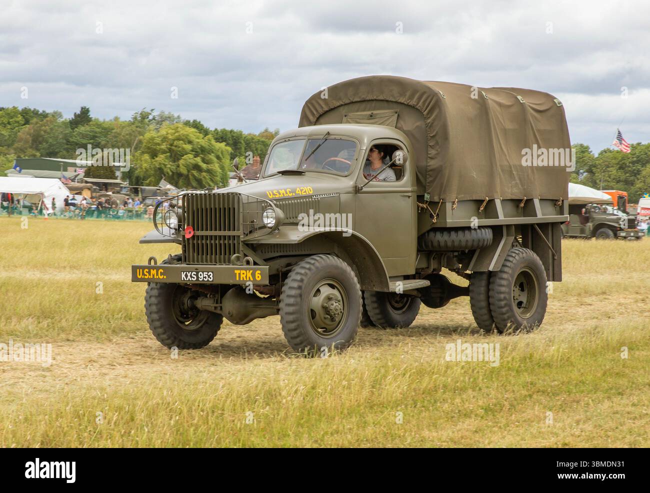 Kriegszeit im Vale Stockfoto