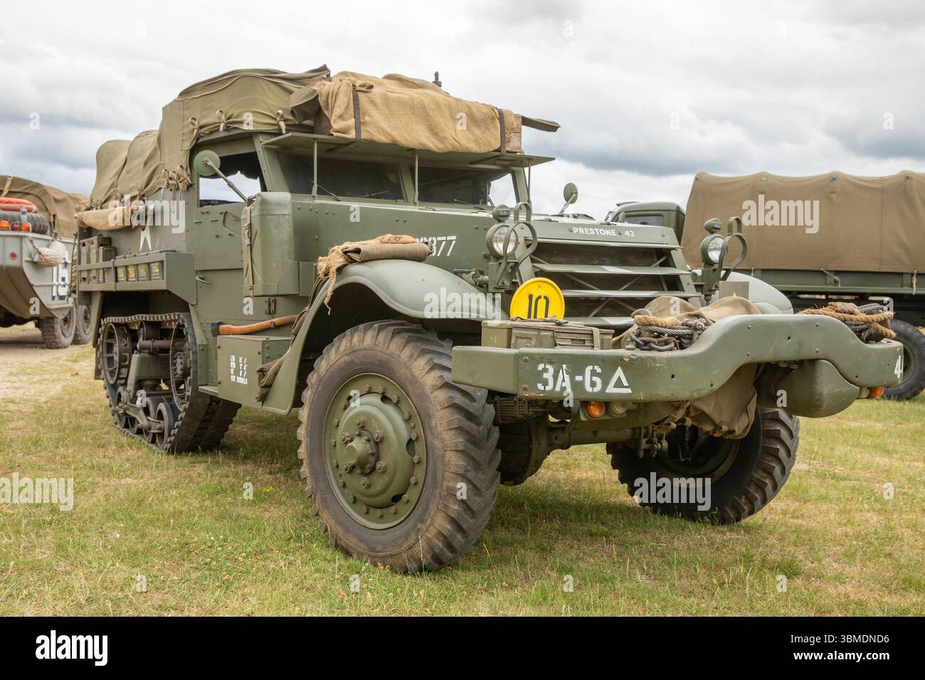 Kriegszeit im Vale Stockfoto