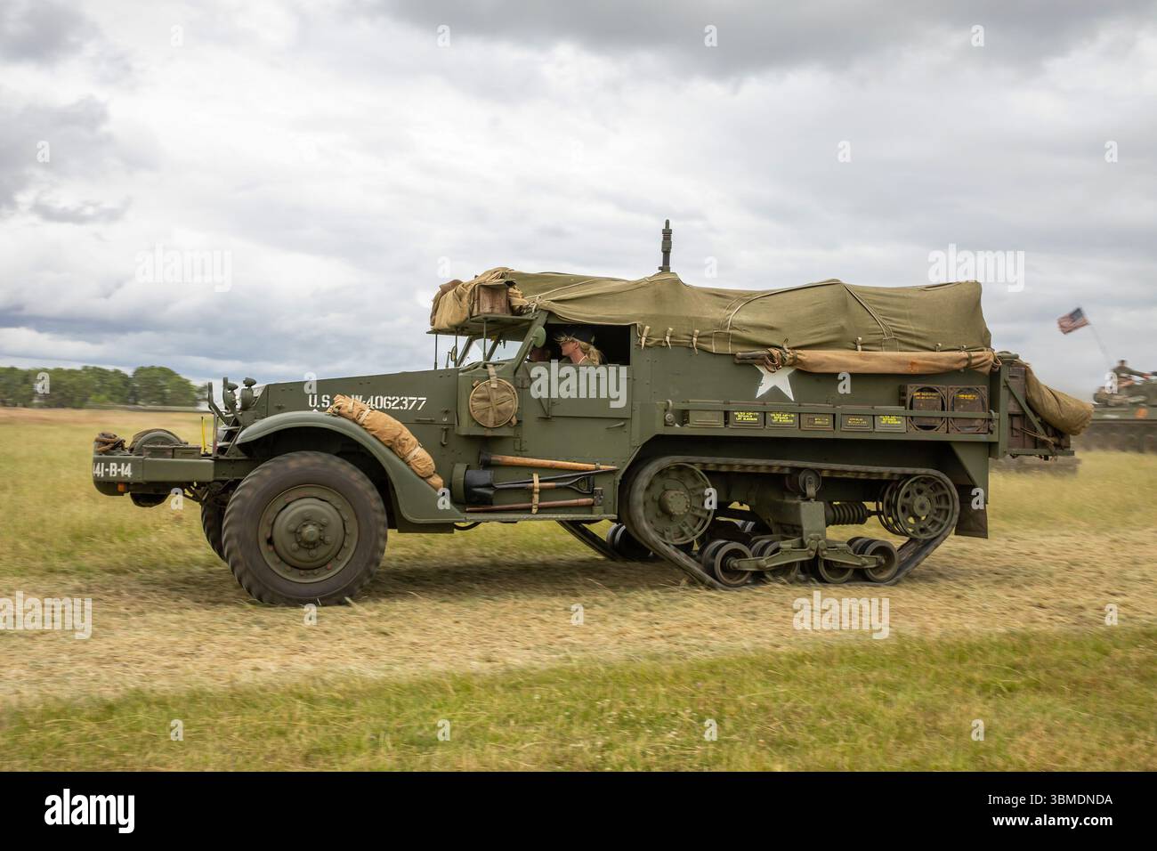 Kriegszeit im Vale Stockfoto