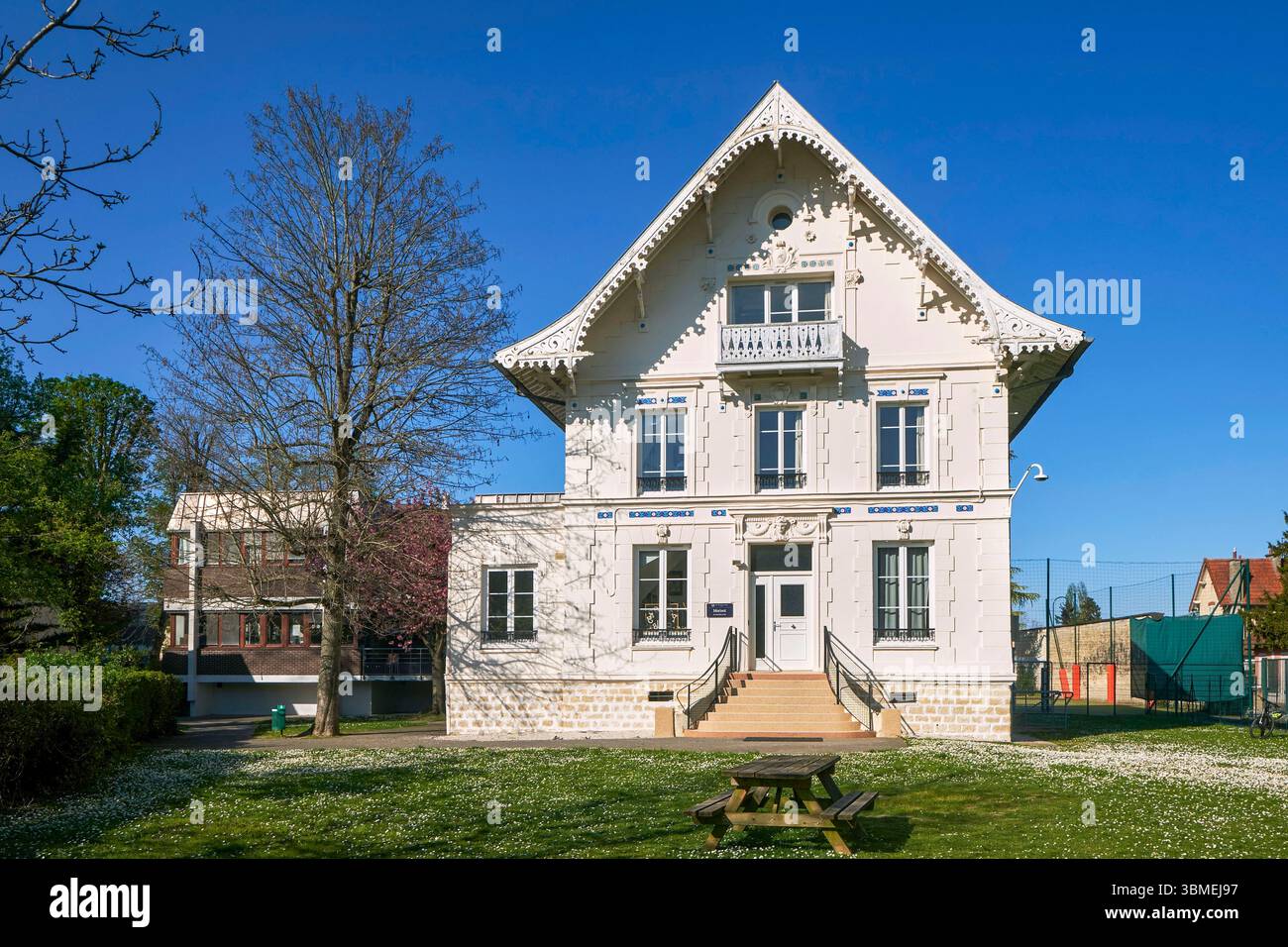 France, Yvelines, Croissy sur seine, die British School of Paris, die einzige von der britischen Regierung in Frankreich akkreditierte Schule mit dem Status der British Schools Overseas (BSO), die beim Bildungsministerium registriert ist und somit ihre Exzellenzkriterien erfüllt Stockfoto