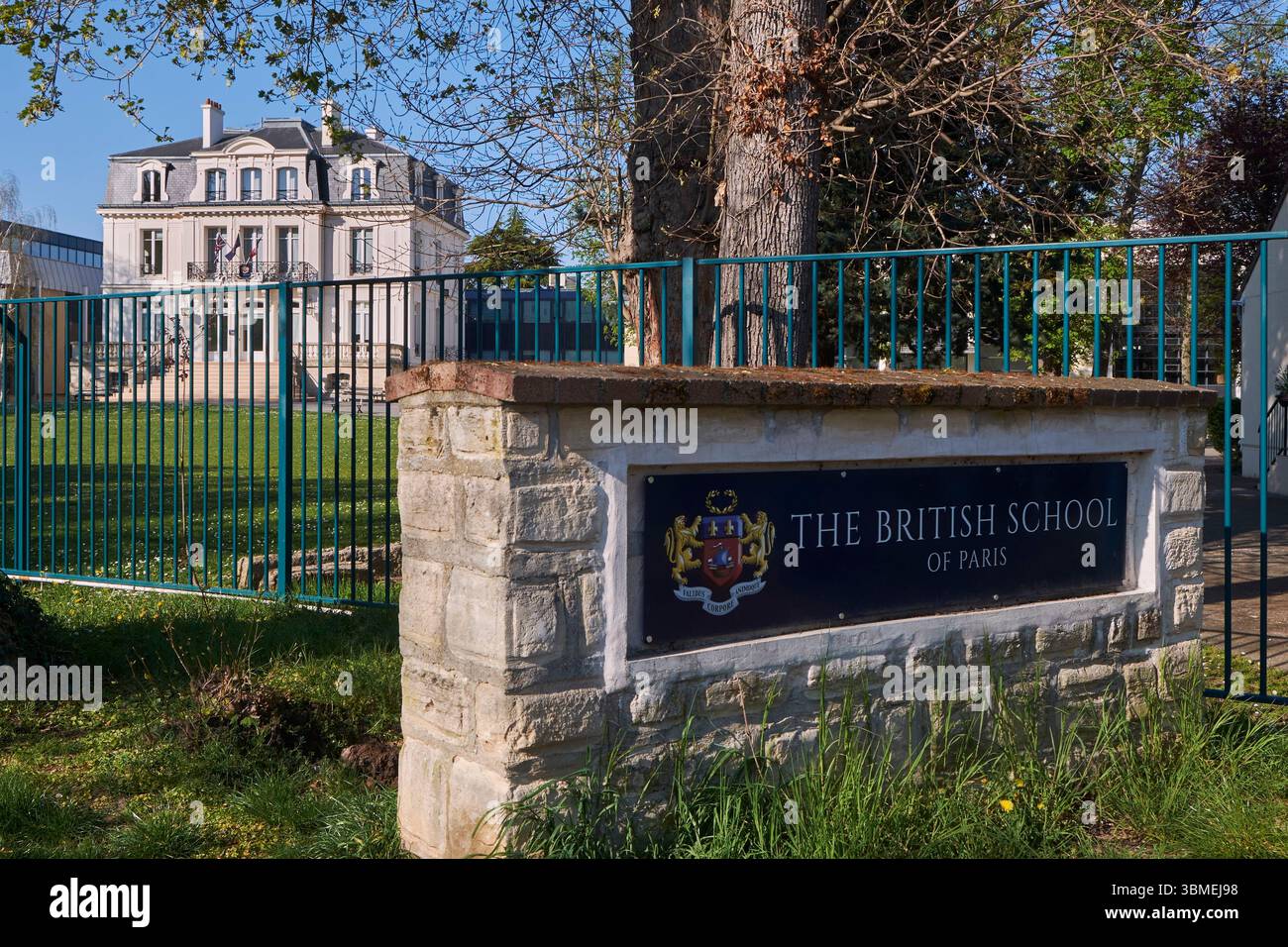 France, Yvelines, Croissy sur seine, die British School of Paris, die einzige von der britischen Regierung in Frankreich akkreditierte Schule mit dem Status der British Schools Overseas (BSO), die beim Bildungsministerium registriert ist und somit ihre Exzellenzkriterien erfüllt Stockfoto