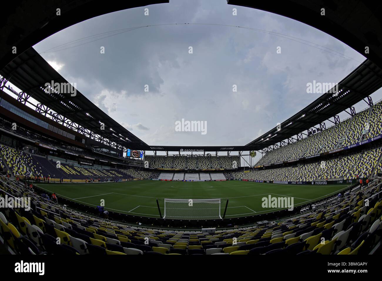 Nashville, USA, 26. Juni 2025. Allgemeine Ansicht Geodis Park Stadium vor dem Spiel zwischen Al-Hilal und CF Pachuca, für die 3. Runde der Gruppe H für die FIFA Club-Weltmeisterschaft 2025, im Geodis Park Stadium in Nashville, USA, am 26. Juni 2025. Foto: Heuler Andrey/DiaEsportivo/Alamy Live News Stockfoto