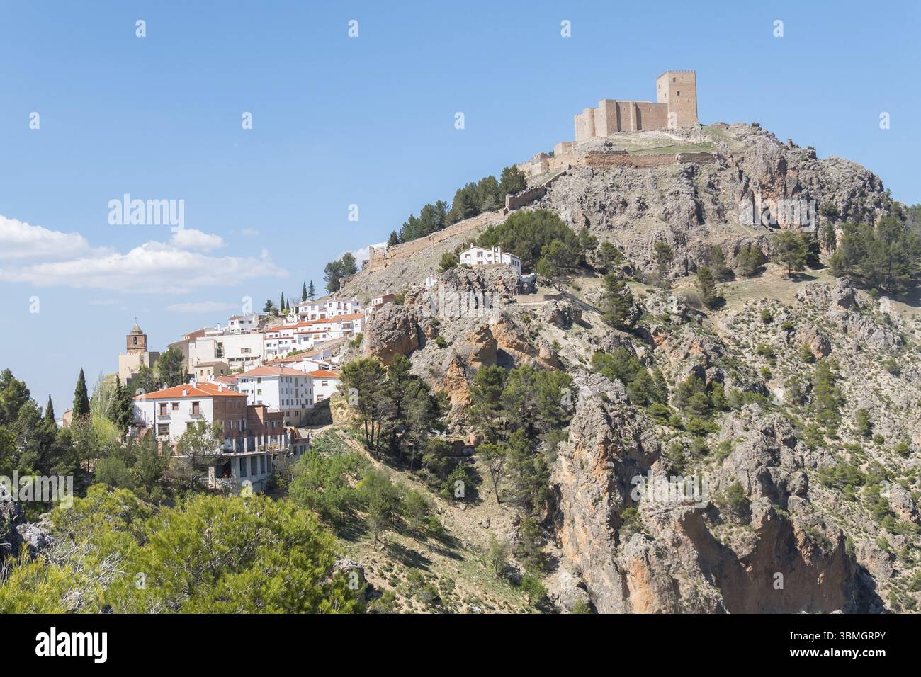 Segura de la Sierra, Jaen, Spanien, Europa Stockfoto