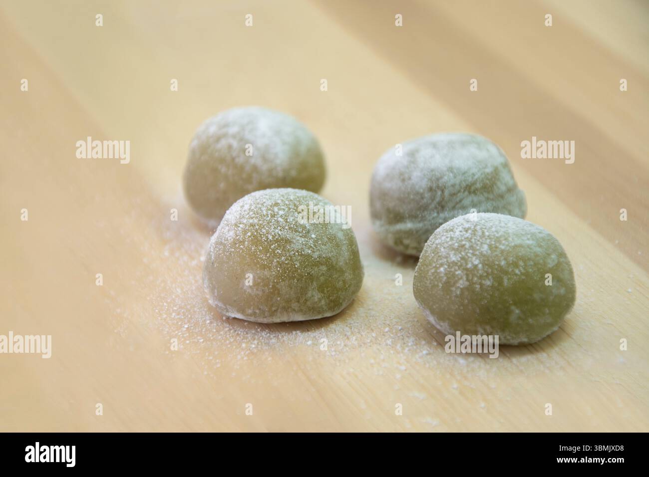 Japanischer süßer Reiskuchen Mochi Stockfoto