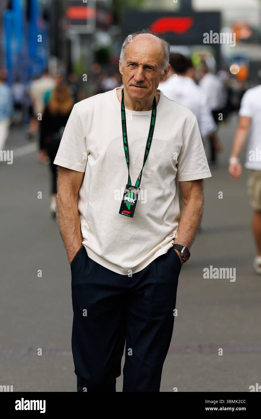 Franz Tost, großer Preis von Oesterreich, Motorsport, Formel 1, Saison 2025, 27.06.2025 Foto: Eibner-Pressefoto/Alexander Neis Stockfoto