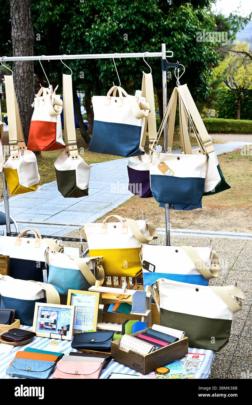 Heian Rakuichi Handwerksmarkt im Okazaki Park Kyoto Japan Stockfoto