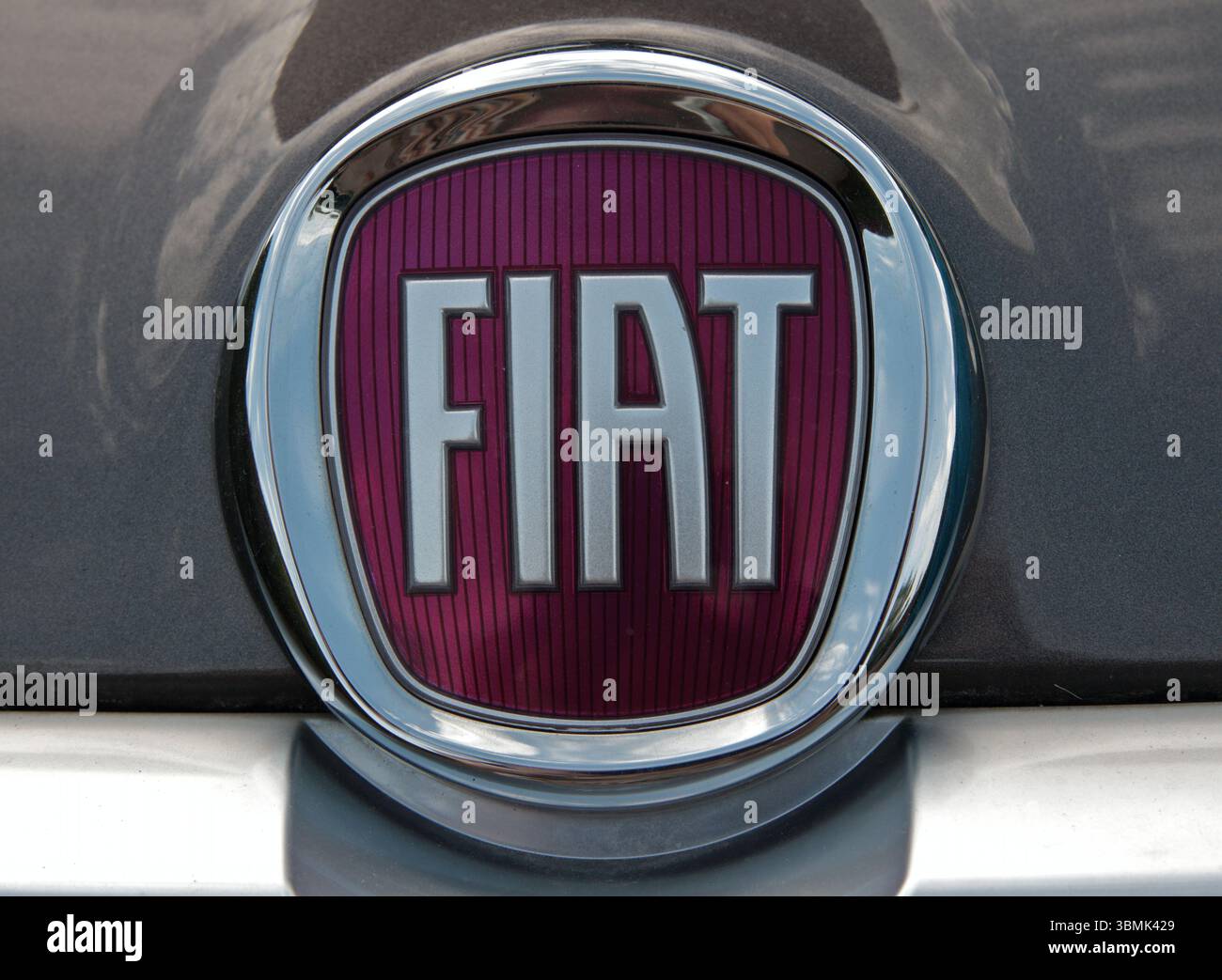 Fiat Auto-Logo Stockfoto