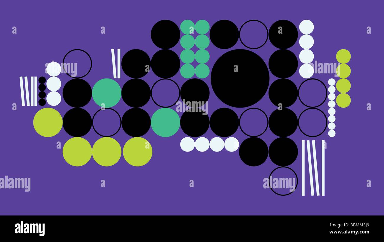 Heller kreisförmiger Hintergrund Stock Vektor