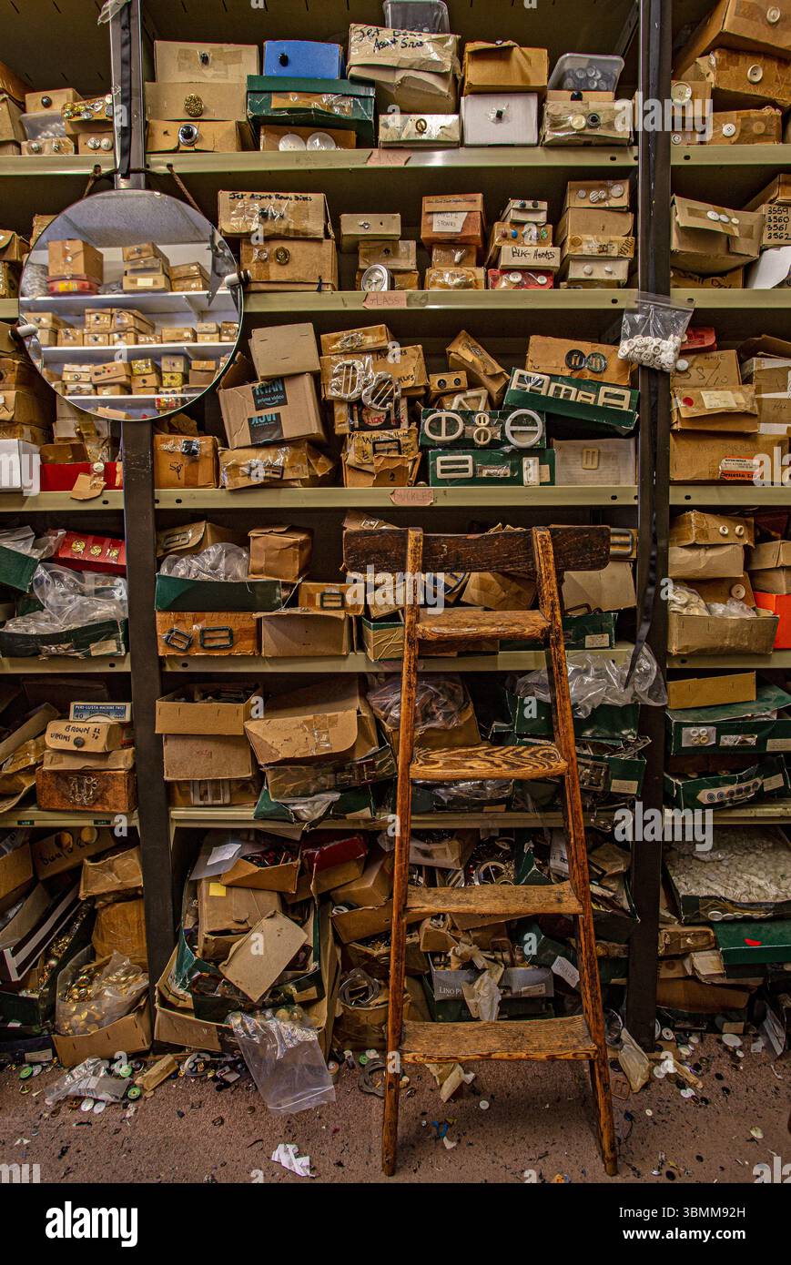 The Taylors Button Shop, London, Großbritannien. Stockfoto